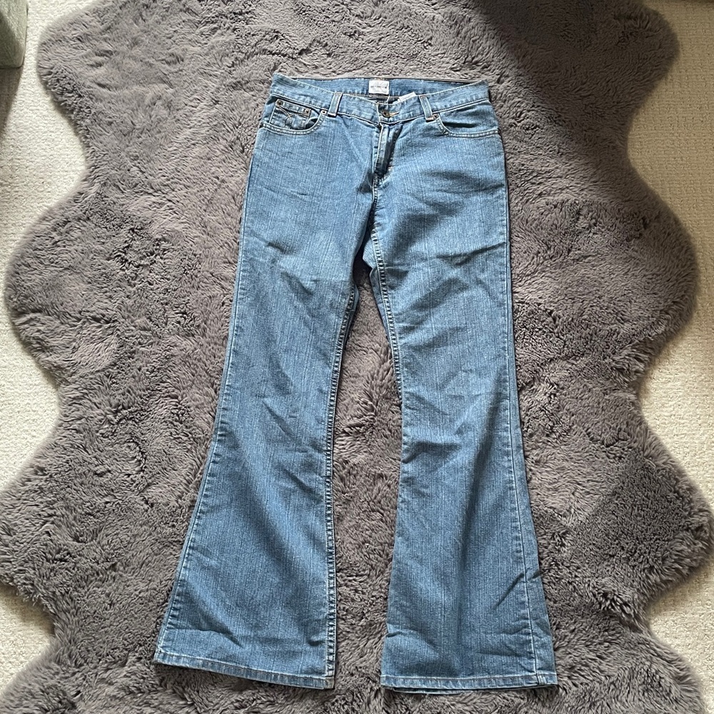 Calvin Klein Light Wash Flare Jeans